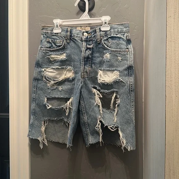 Free People jean short - Picture 1 of 3